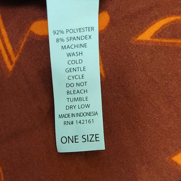 Lularoe Hey DJ Play My Song Leggings OS - Picture 4 of 6